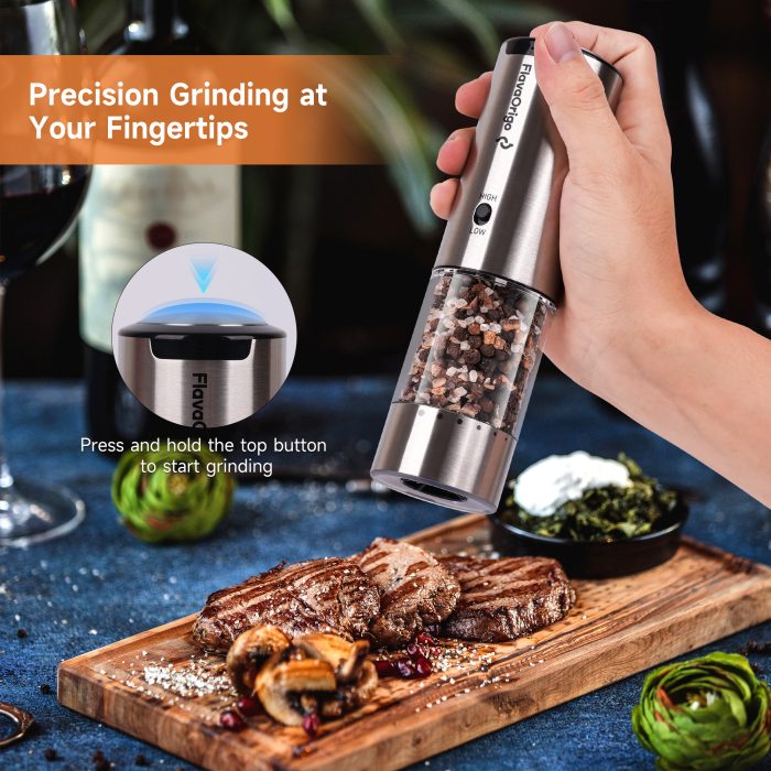Electric Pepper Grinder Set